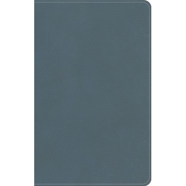 CSB On-The-Go Bible Personal Size L/T Steel Blue - Holman